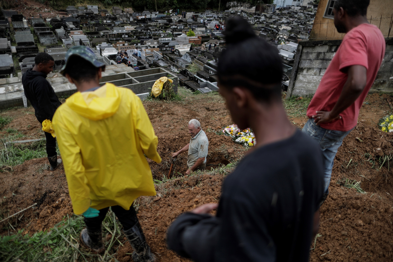 Imágenes de la emergencia en Petrópolis.