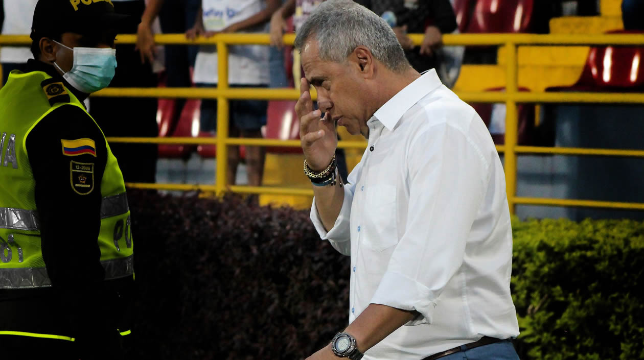Hernán Torres, DT de Deportes Tolima.