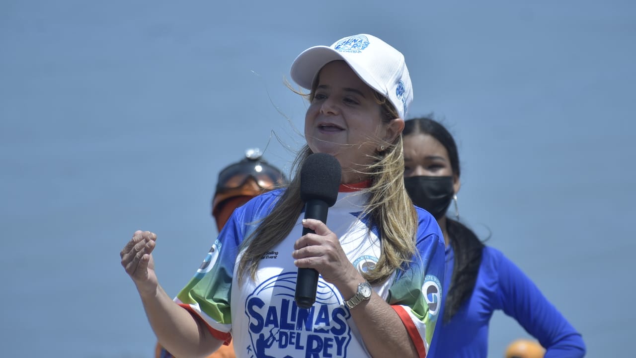 Cristian Mercado Inauguración Mundial de Kitesurf, interviene la Gobernadora