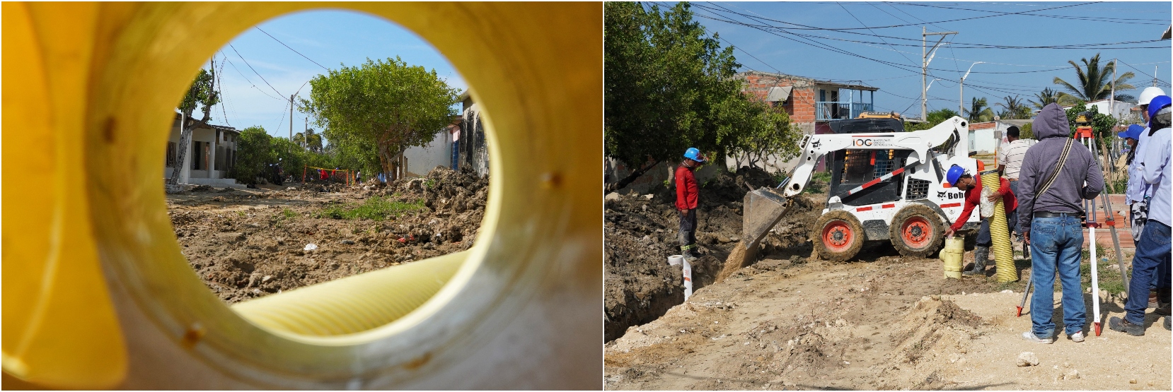 La obra permitirá eliminar de forma definitiva los problemas de aguas residuales en las vías públicas.