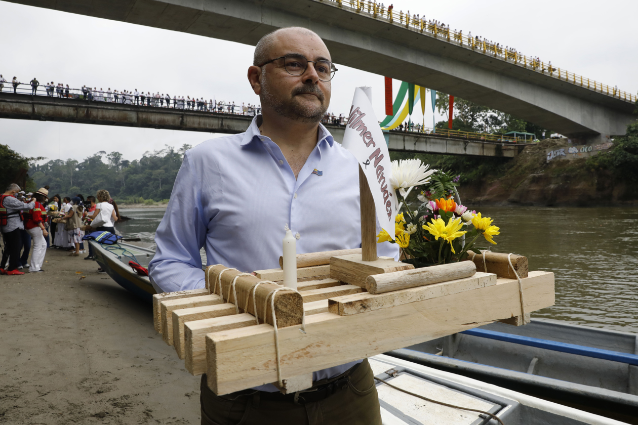 Homenaje a las víctimas.