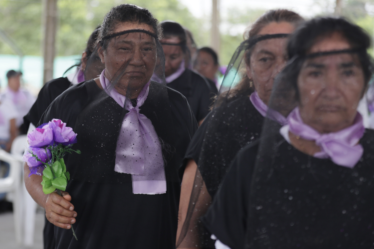 Homenaje a las víctimas.