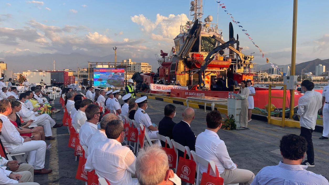 Acto de entrega de las matrículas.