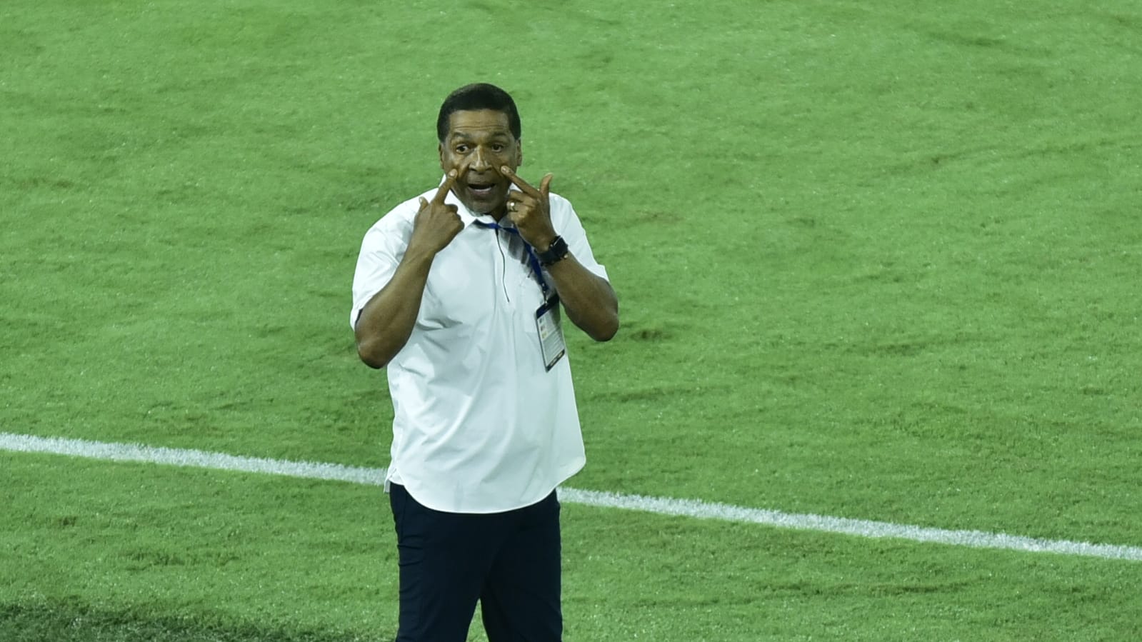 Alexis García, técnico de La Equidad.
