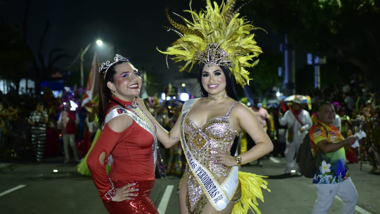 Shirly Camacho, reina de los periodistas 2022.