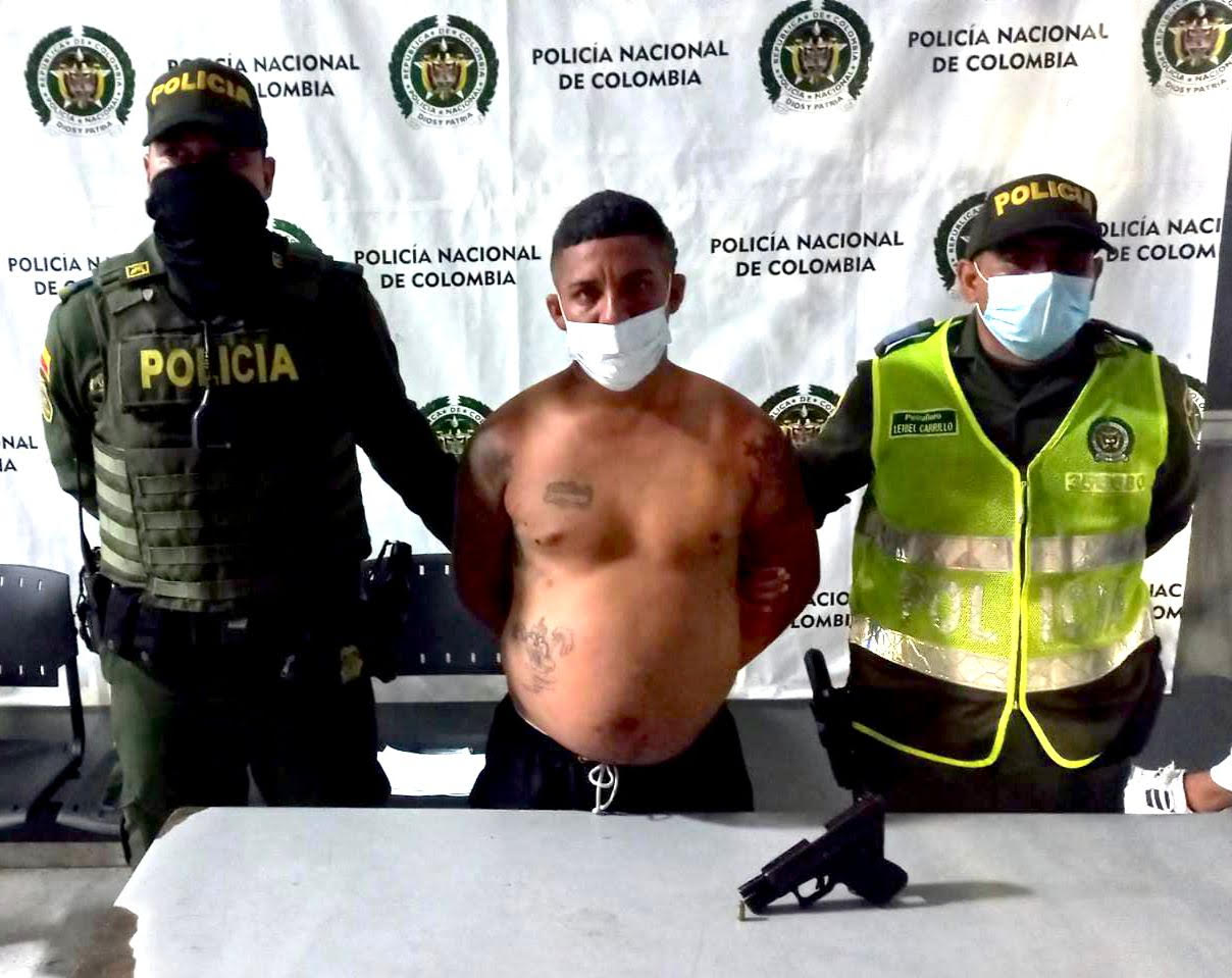Policía Nacional Alias 'Chucky'