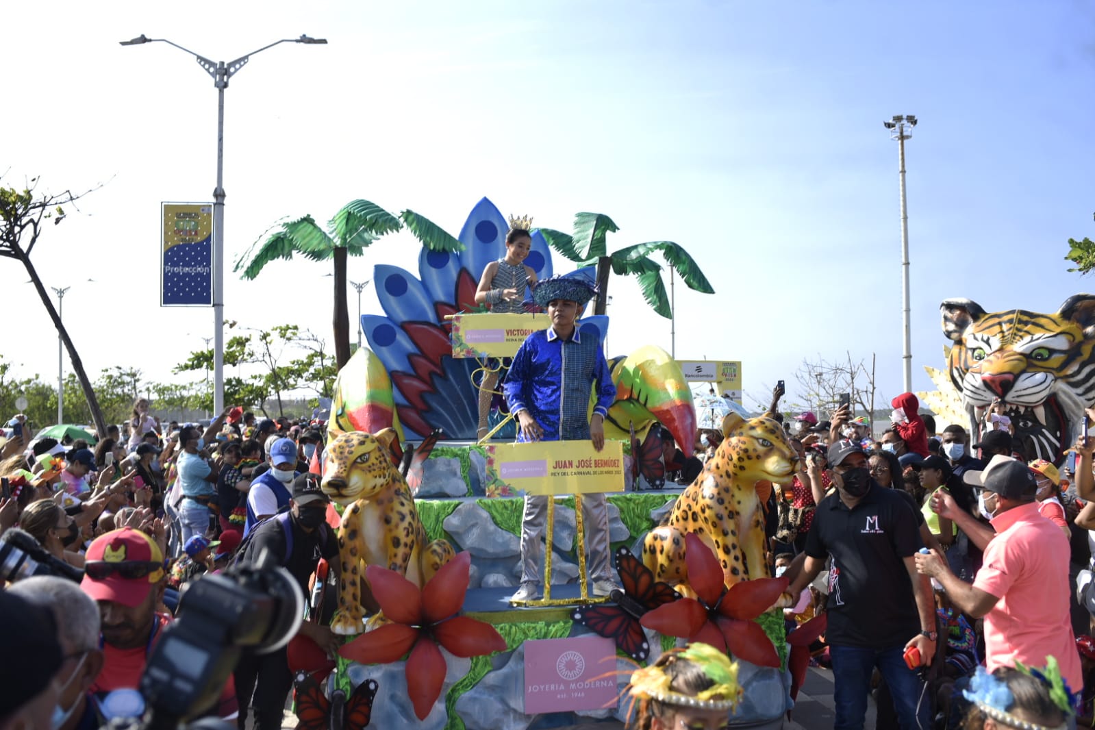 Otra imagen de Victoria Char y Juan José Bermúdez