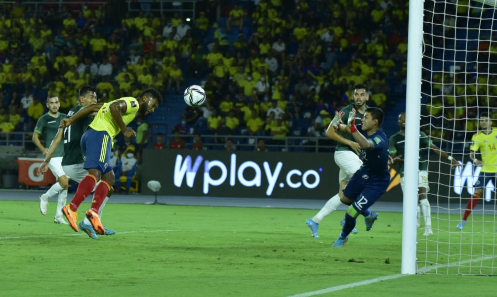 Secuencia del gol de Miguel Ángel Borja.