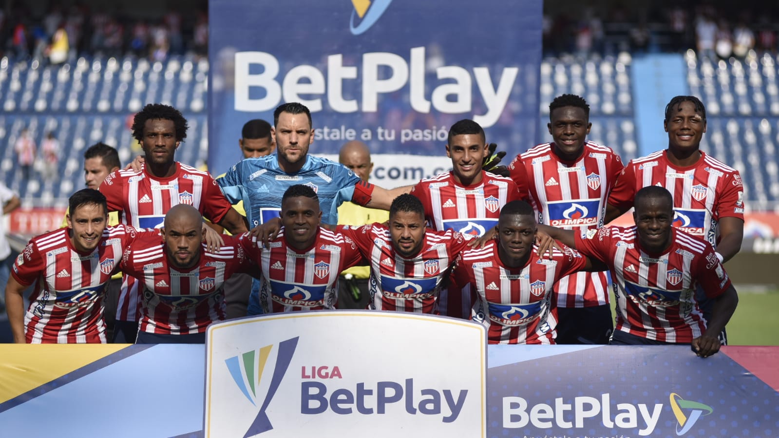 Nómina inicialista del Junior.