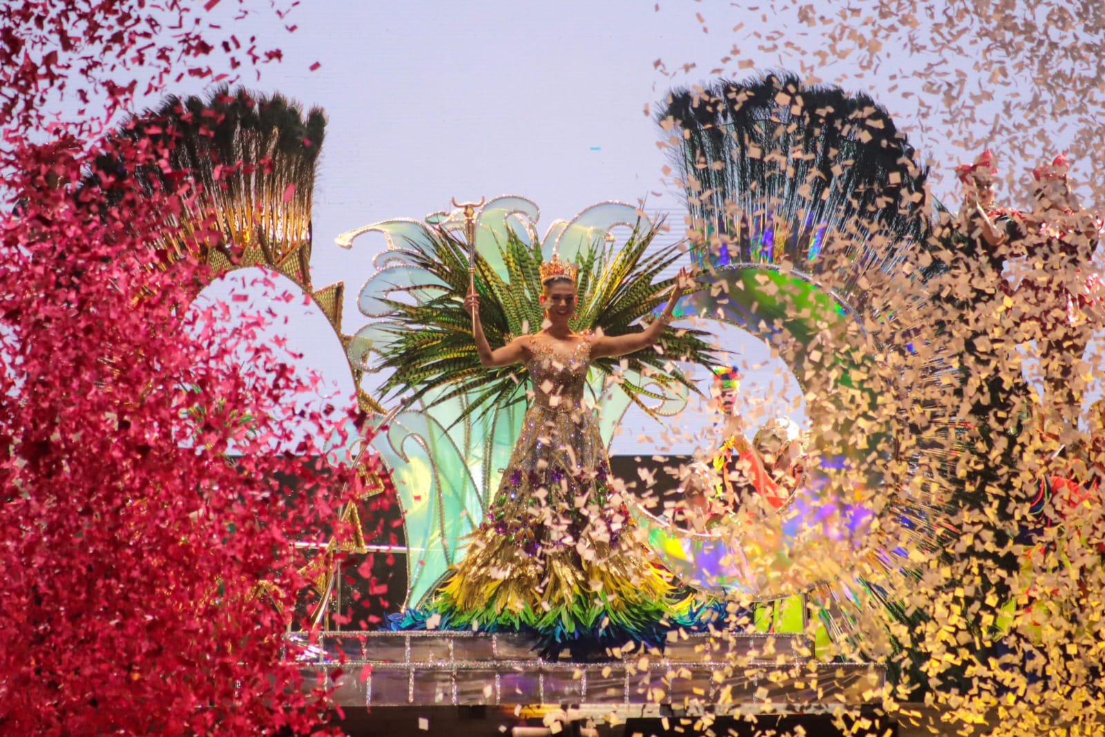 Valeria Charris, reina del Carnaval.