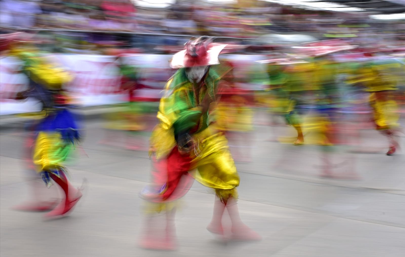 Diablos arlequines de Sabanalarga.