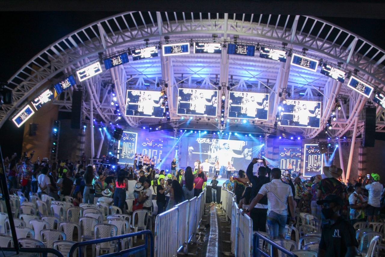 El recinto fue el escenario de una impecable presentación de la Banda Departamental de Baranoa y del primer Carnaval de Orquestas del Atlántico, con la participación de músicos como Wilfrido Vargas, Sergio Vargas, Grupo Niche y una gran nómina local.