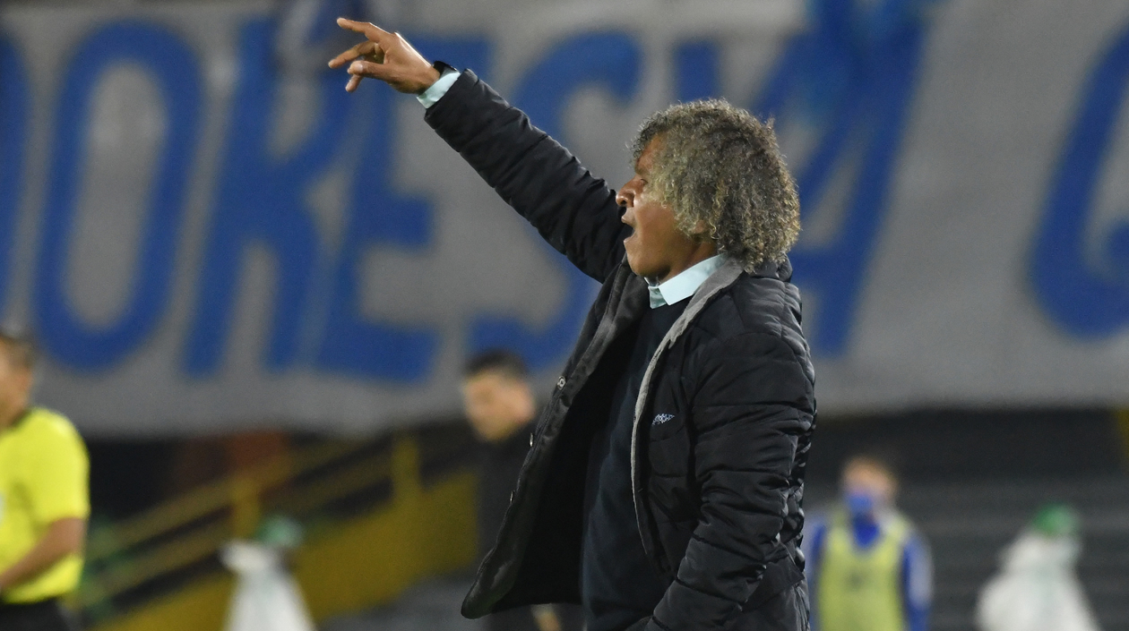 Alberto Gamero, DT de Millonarios.