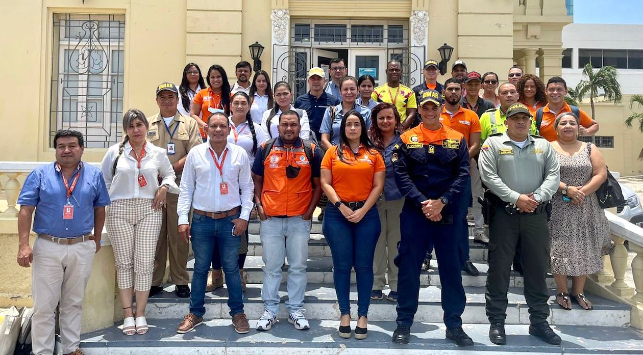 El comité interinstitucional que trabajará en la Semana Santa.