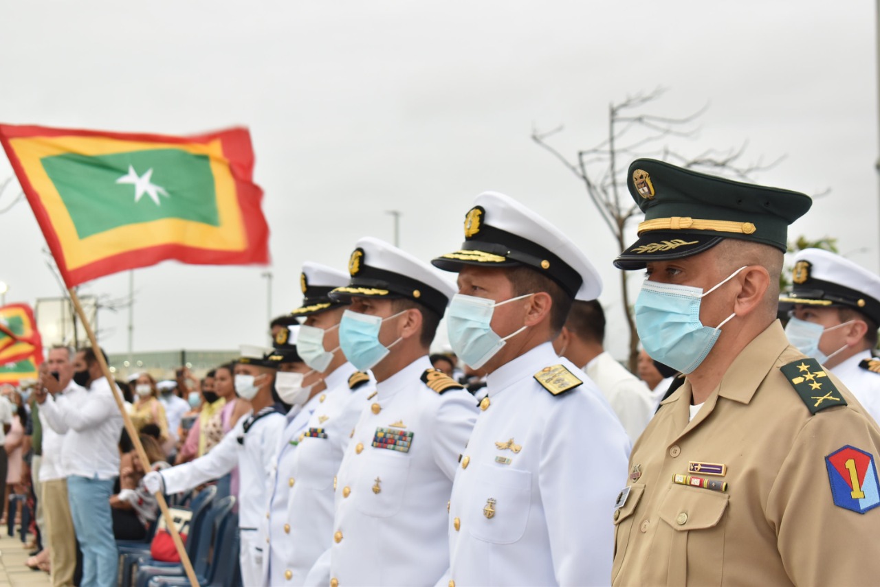 En el cumpleaños 209 de Barranquilla, en el monumento de la Plaza de los Marinos en el Malecón del Río, la Escuela Naval de Suboficiales ARC “Barranquilla”, se llevó a cabo la ceremonia de ascenso e imposición de las condecoraciones a un personal de Suboficiales de la Armada de Colombia.