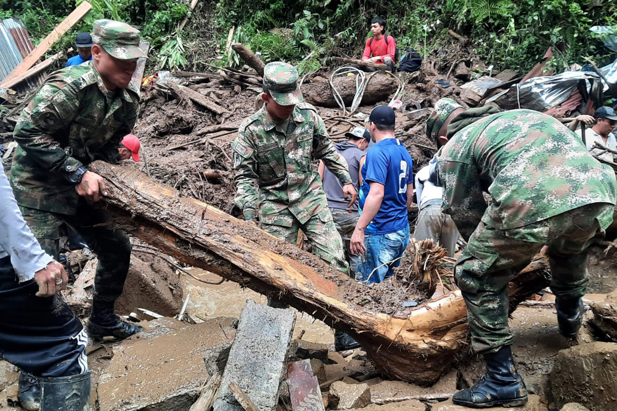 Imagen de la emergencia.
