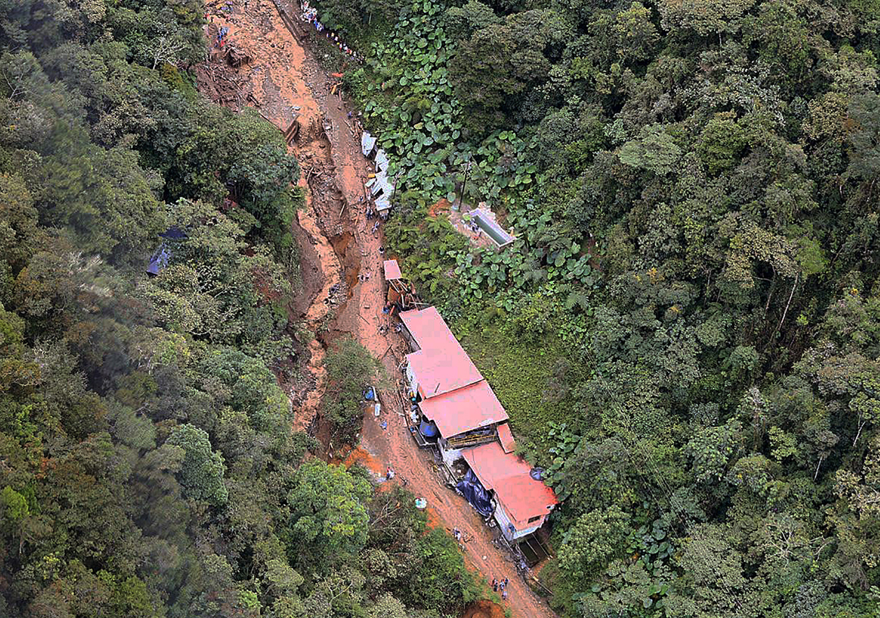 Imagen de la emergencia.