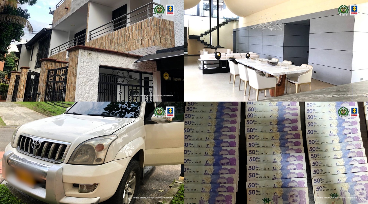 Fiscalía Fueron ocupados bienes del Clan del Golfo.