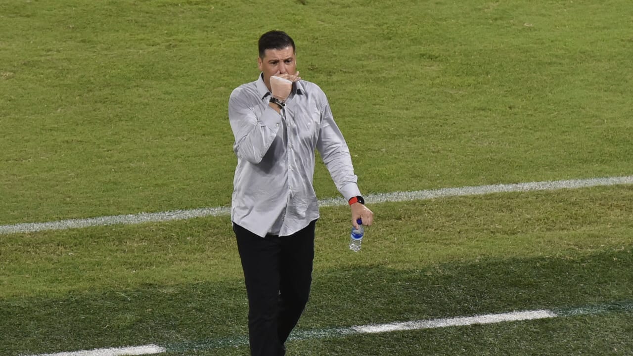 Juan Cruz Real, DT del Junior.