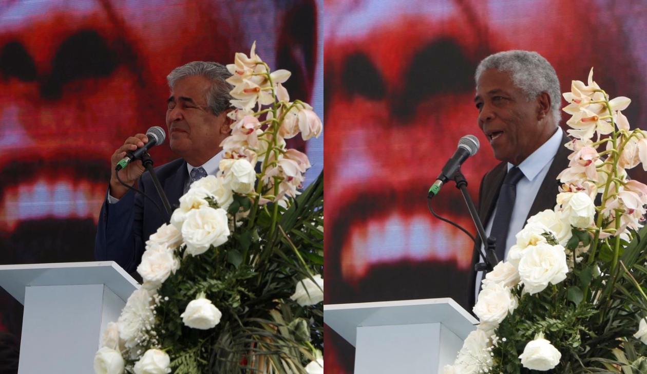 Los entrenadores Jorge Luis Pinto y Francisco Maturana.