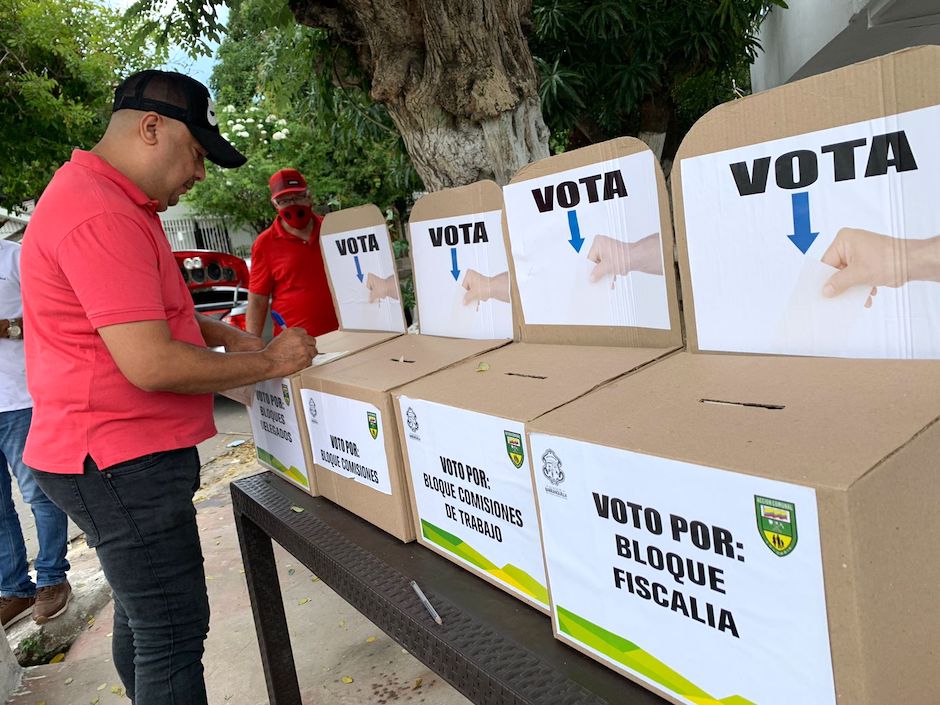 Las elecciones transcurrieron en tranquilidad.