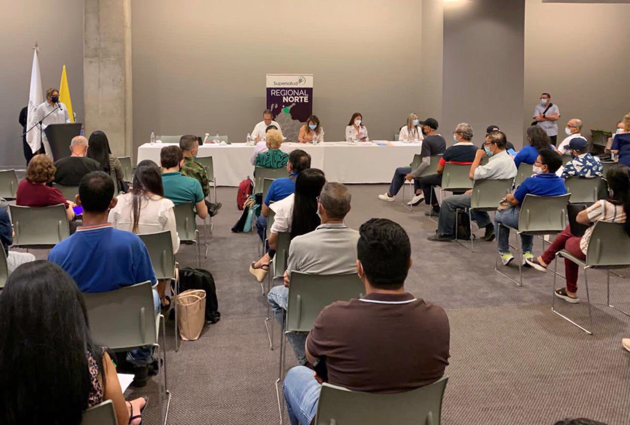 Audiencia de la Supersalud en Barranquilla