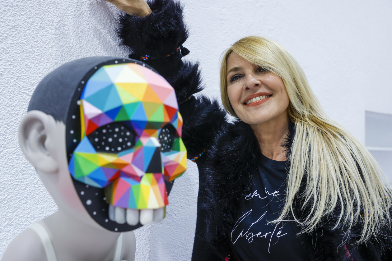 Inauguración de la exposición de Factory of Dreams, un espacio único para el arte, la creación y la cultura, este miércoles en Madrid.