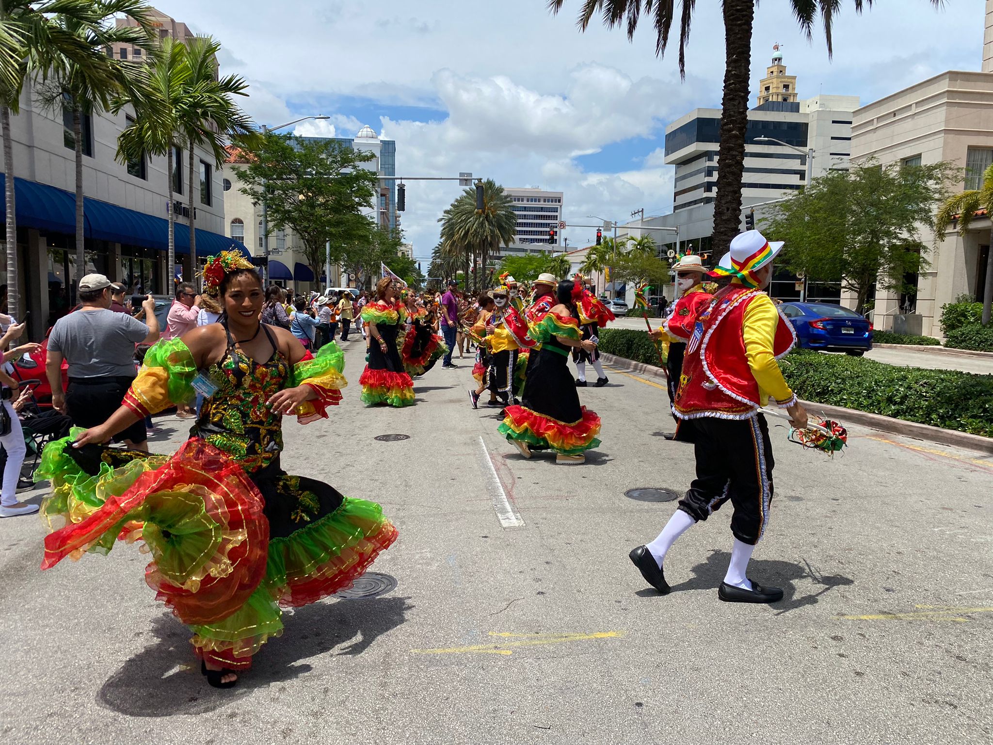 El Garabato durante la 'Gran Parada'. 