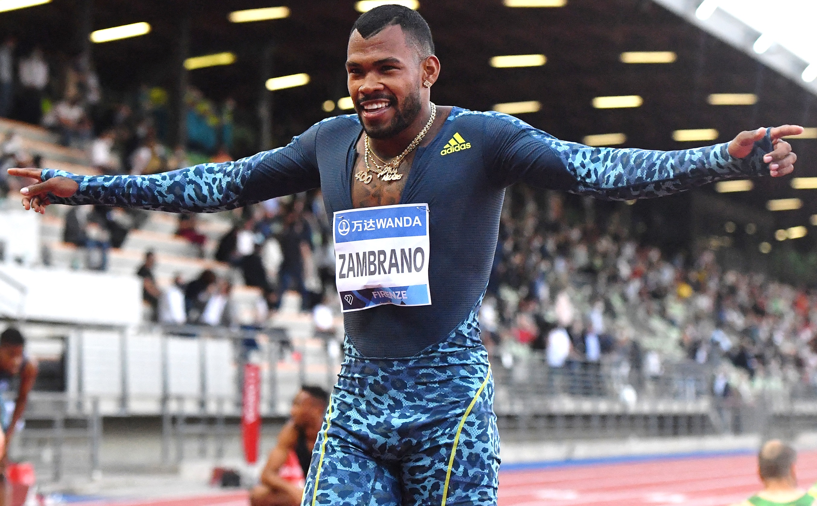 Anthony Zambrano, gran estrella del deporte del Atlántico y Colombia. 