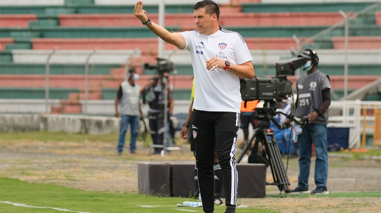 Juan Cruz Real, DT del Junior.