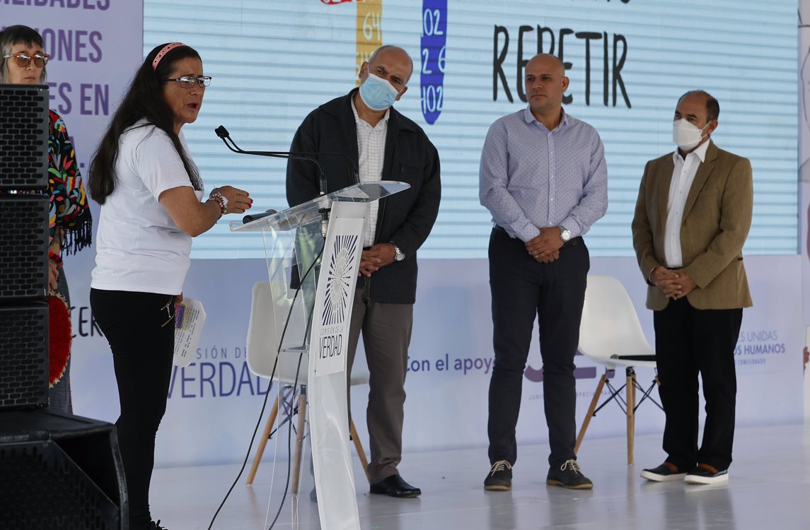 Comisión de la Verdad celebró una audiencia sobre las ejecuciones extrajudiciales en Soacha.