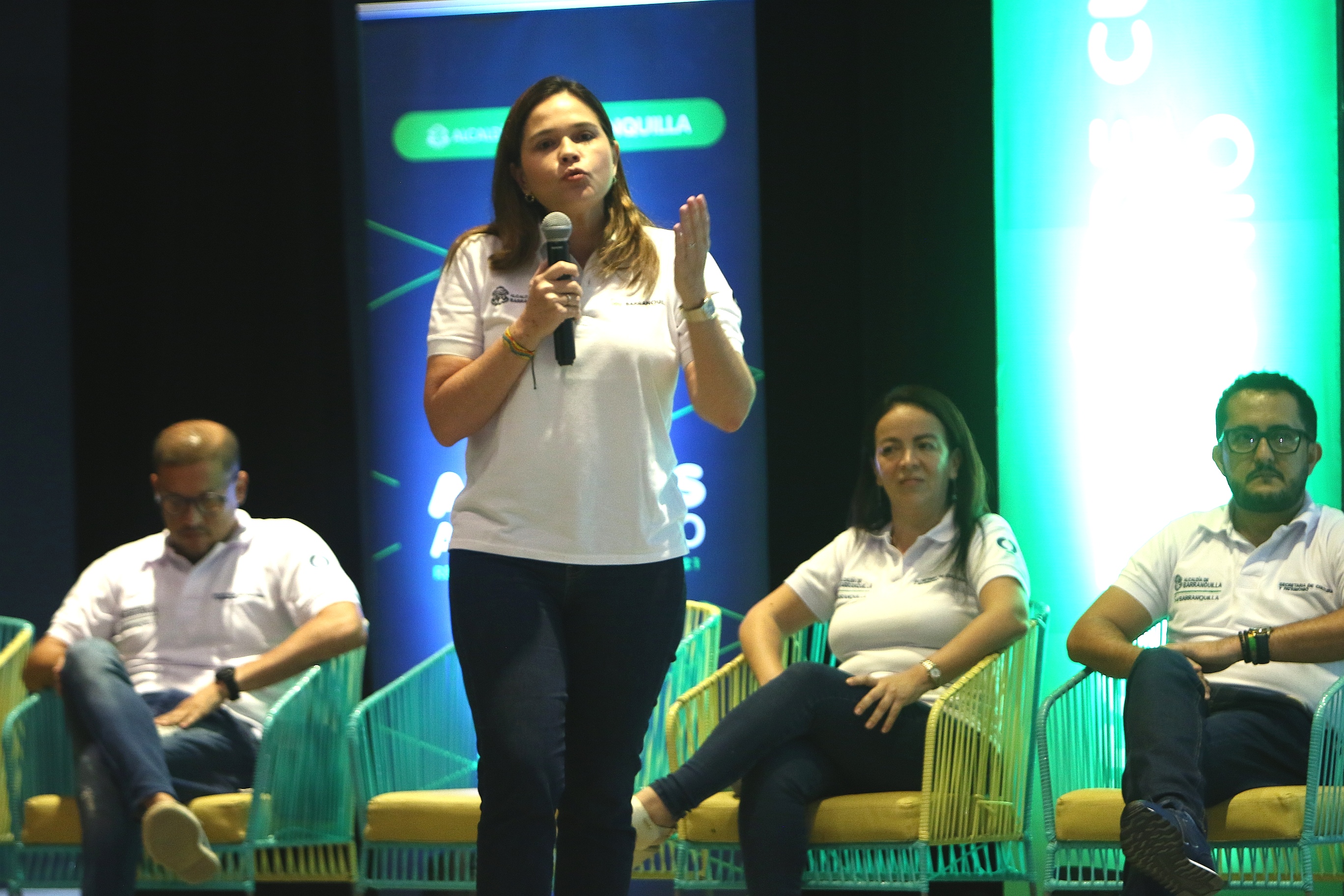 María Teresa Fernández, secretaria de Cultura de Barranquilla.