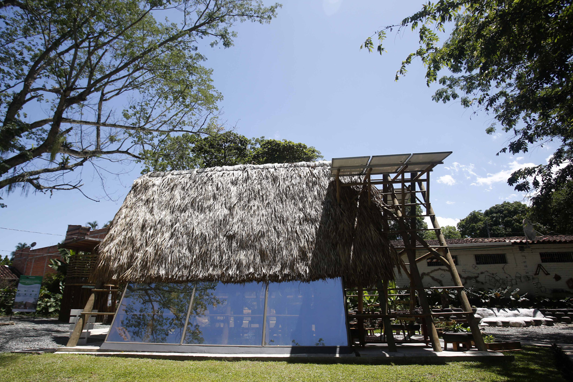 Imagen del colegio en San Jerónimo.