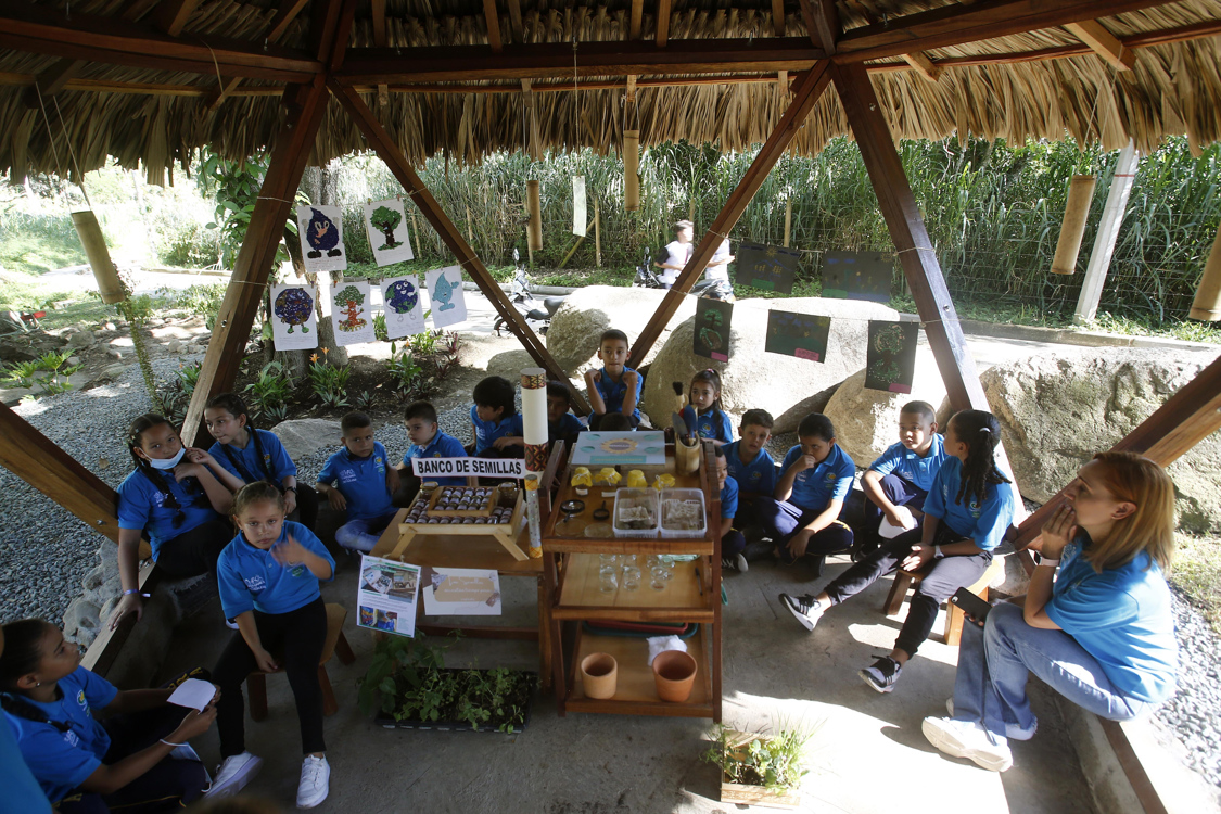 Imagen del colegio en San Jerónimo.