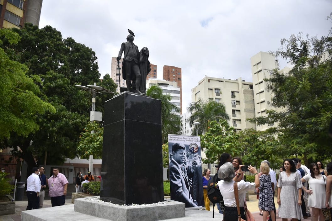 El acto se cumplió en el Parque Washington, al norte de Barranquilla.