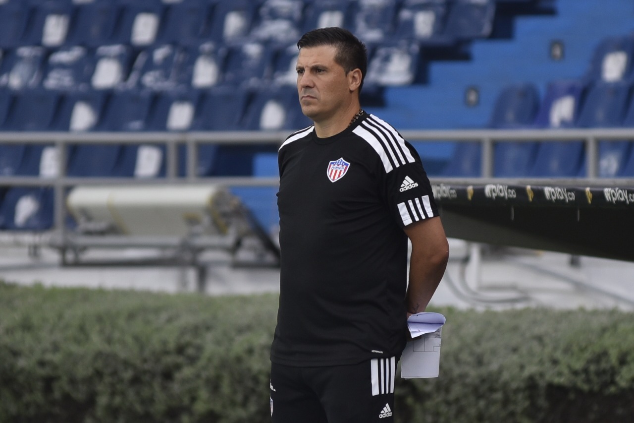 Juan Cruz Real, DT del Junior.