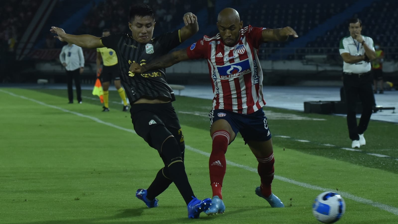 Acción del partido.
