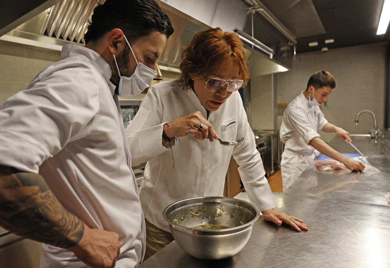 La chef colombiana Leonor Espinosa.