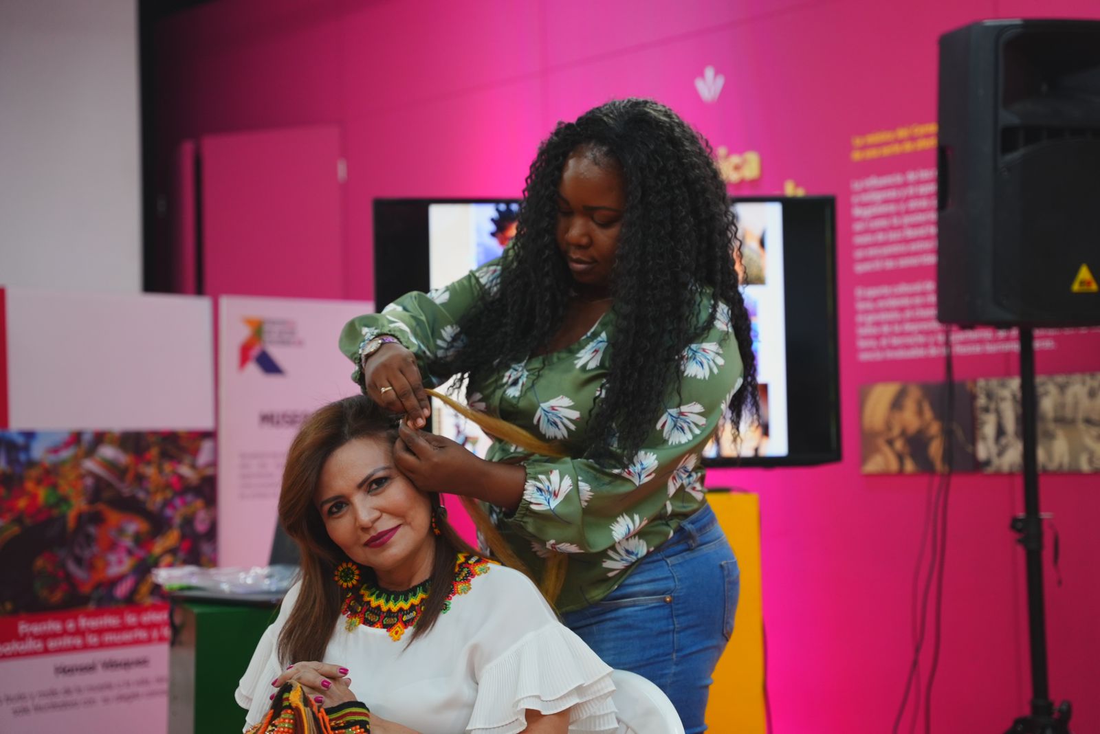 Uno de los emprendimientos del Festival de la herencia africana.