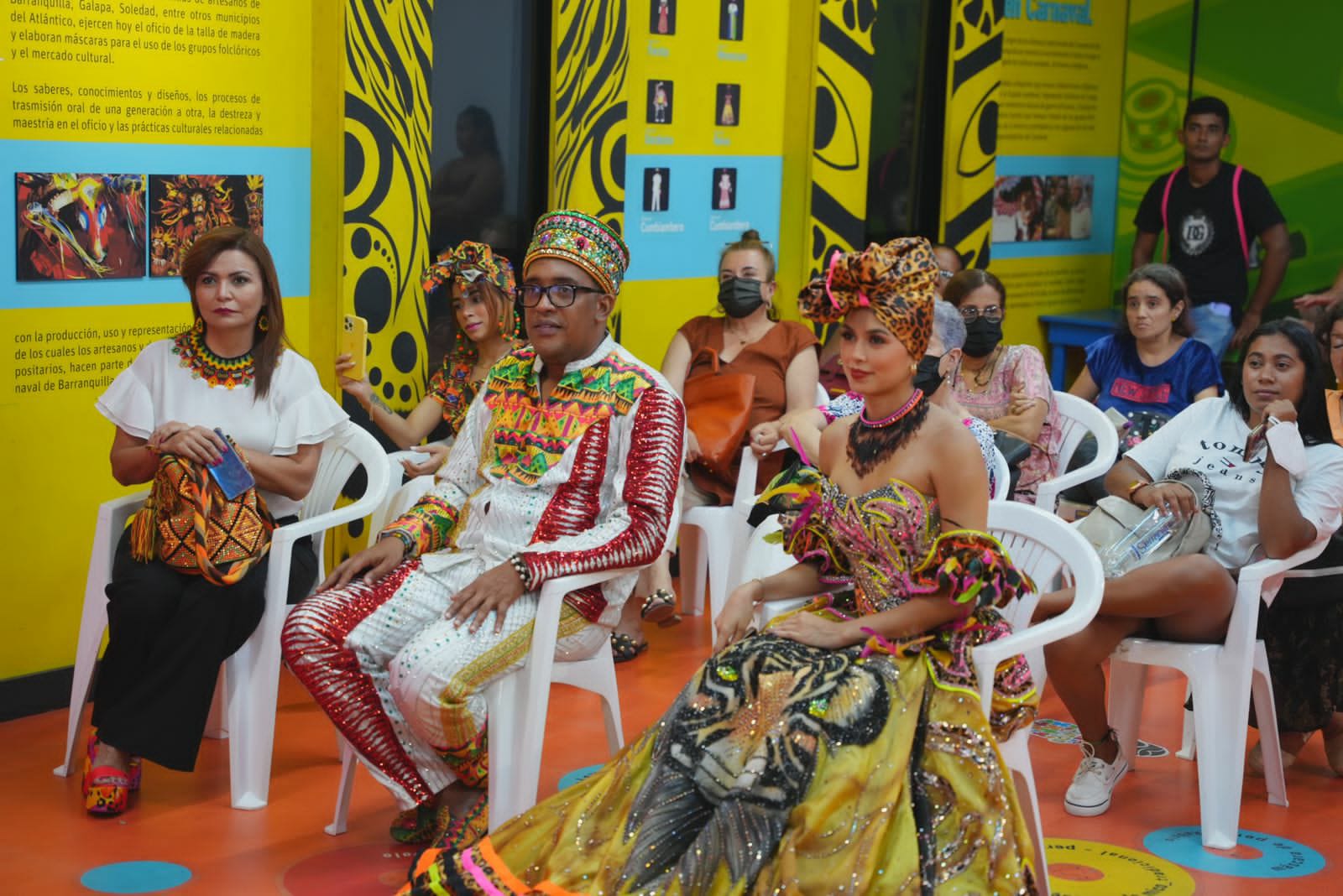 Los Reyes del Carnaval de Barranquilla.