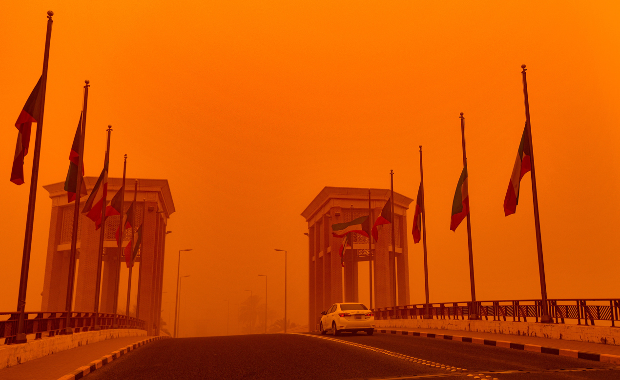 Las tormentas de arena afectaron a varios países de Oriente Medio en los últimos días, incluidos Irak, Irán, Kuwait, Arabia Saudita y los Emiratos Árabes Unidos.
