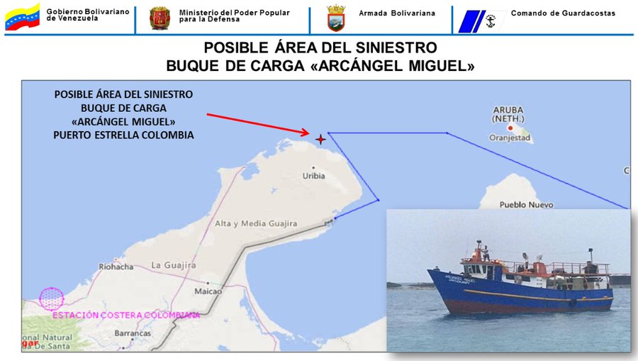 El Comando de Guardacostas de la Armada indicó que siguen monitoreado la información.