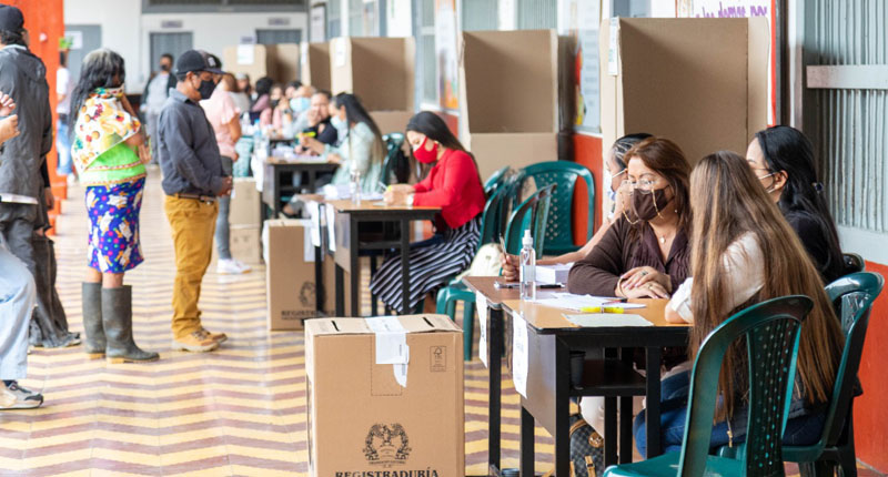 La organización electoral tiene dispuesta toda la logística para este domingo.