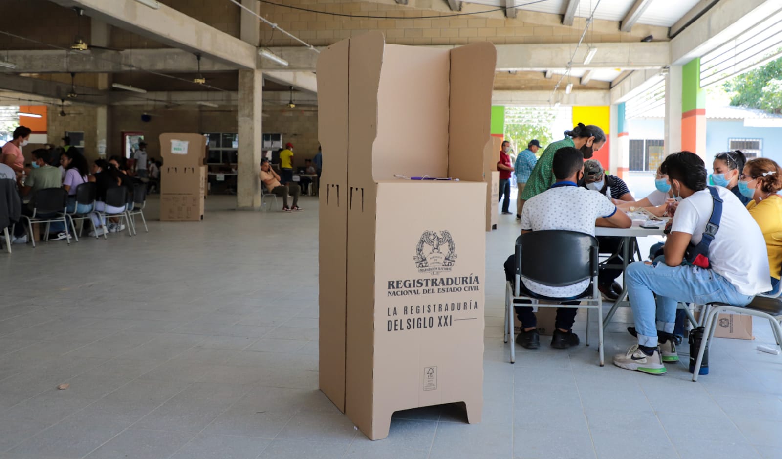 Baja votación en el Francisco José de Caldas