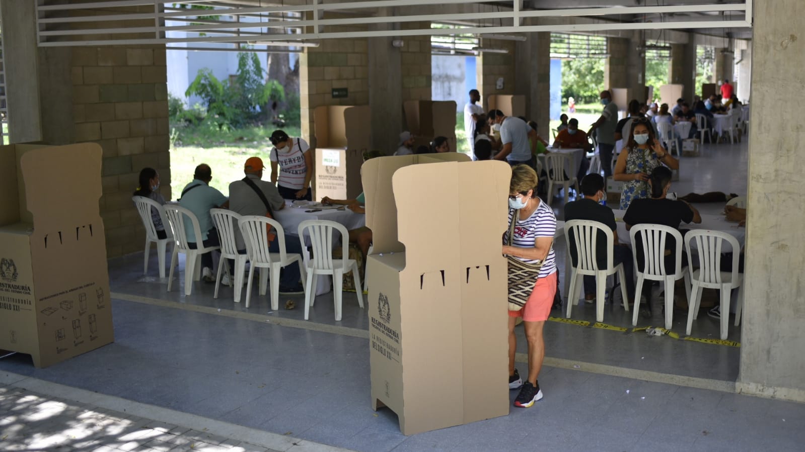 Baja votación en Barranquilla en elección presidencial