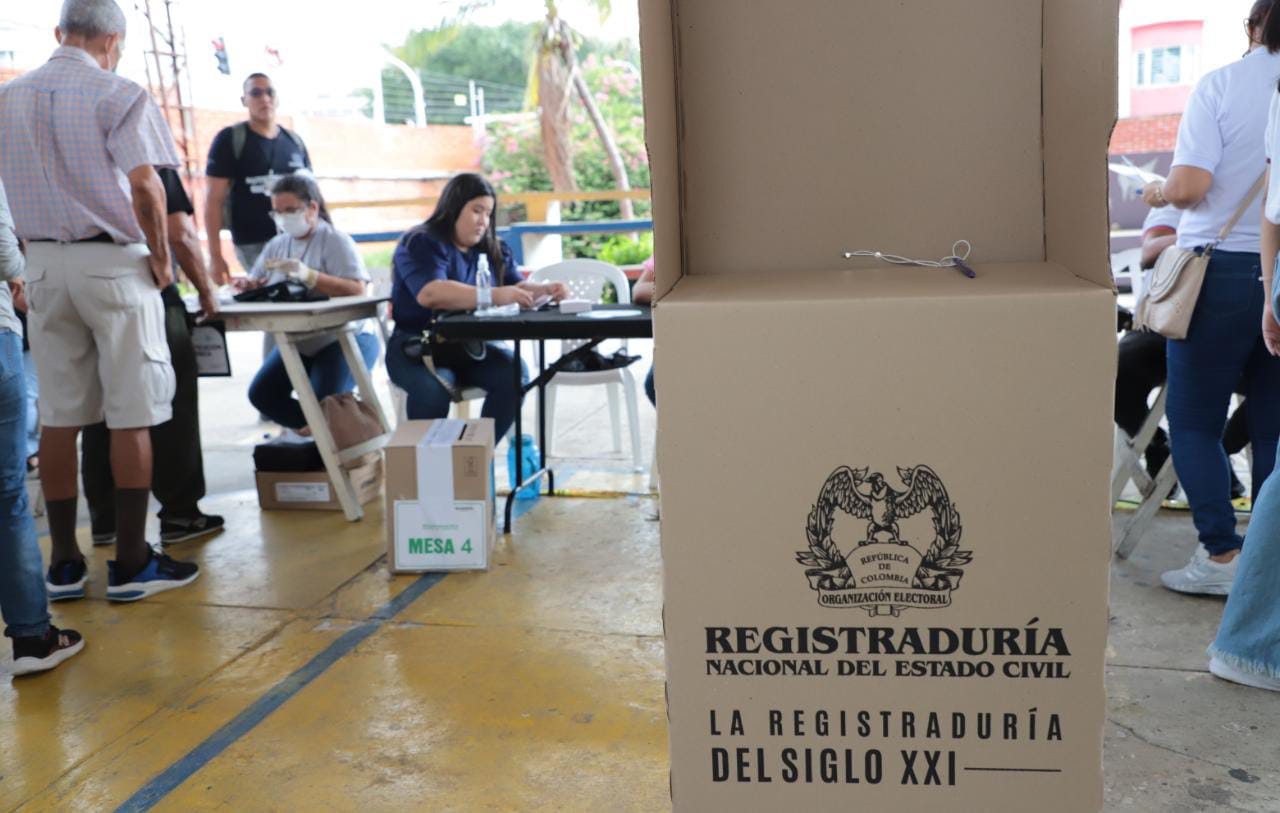 Baja votación en el Sofía Camargo de Lleras