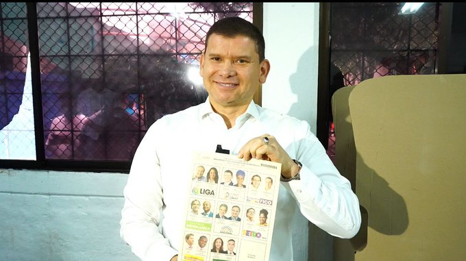 John Milton Rodríguez, candidato presidencial.
