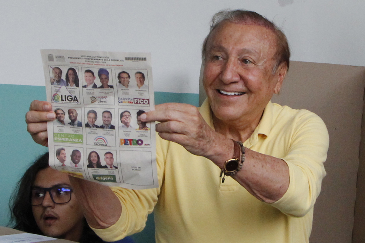 Rodolfo Hernández, candidato presidencial.