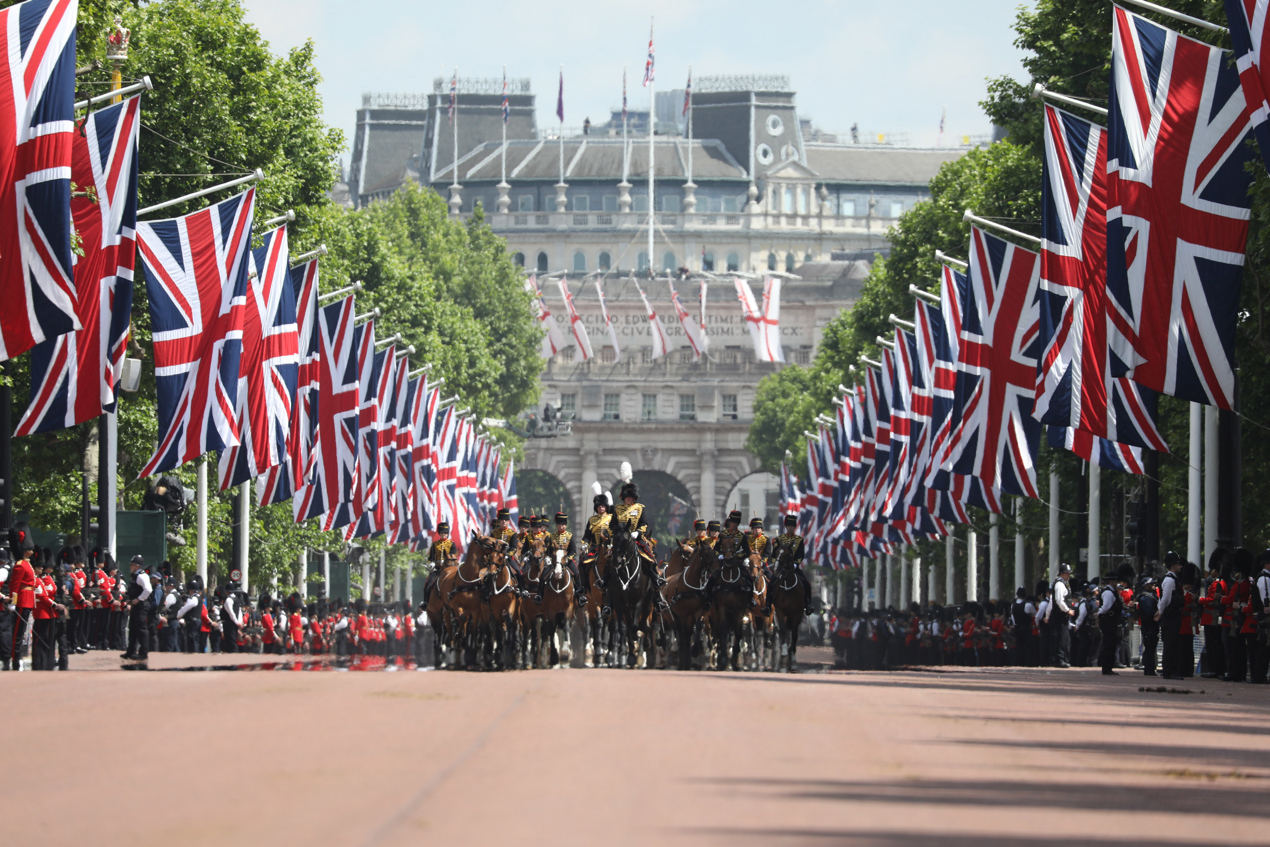 Celebración de los 70 años del reinado de Isabel II.