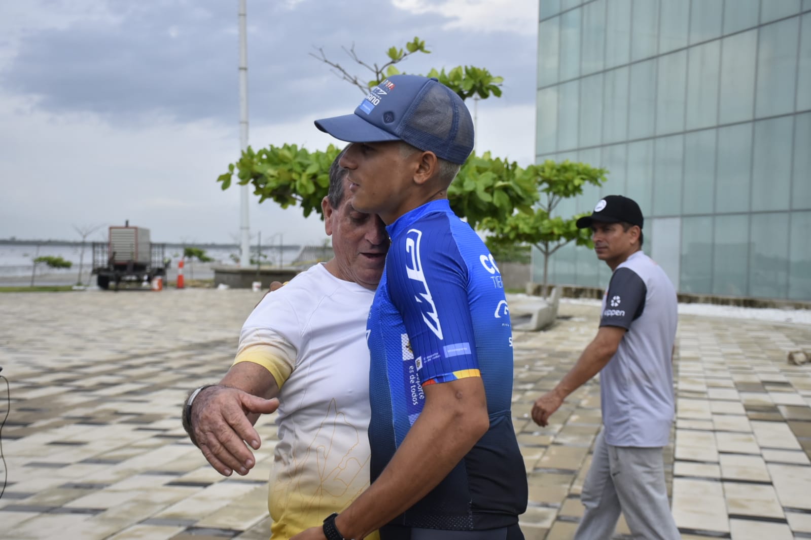 Nelson y su padre Luis Soto. 